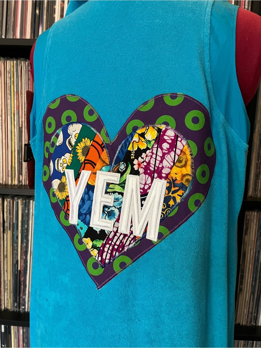 Beach pool phexico summer tour phish YEM YEMSG patchwork ⭕️💙💚💜💚💙⭕️ pockets